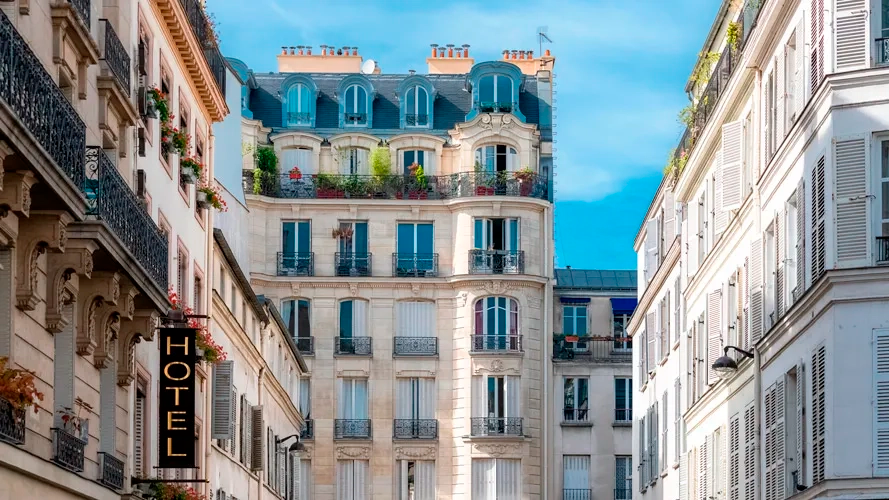 Immeubles haussmanniens parisiens