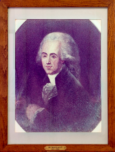 Portrait d’Adrien Moisant, notaire de 1811 à 1836