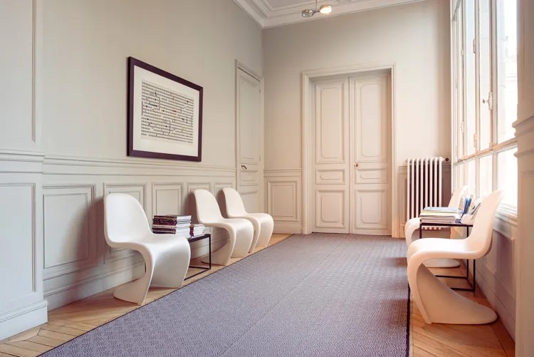 La salle d’attente de l’étude